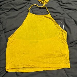 Yellow Halter Top